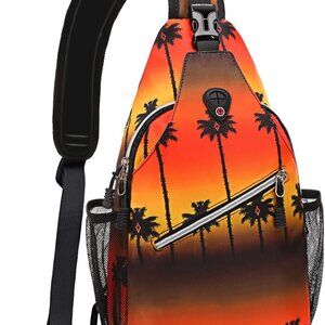 Adjustable Portable Sling Backpack | For Outdoor Adventures & Travel, 15.3 in